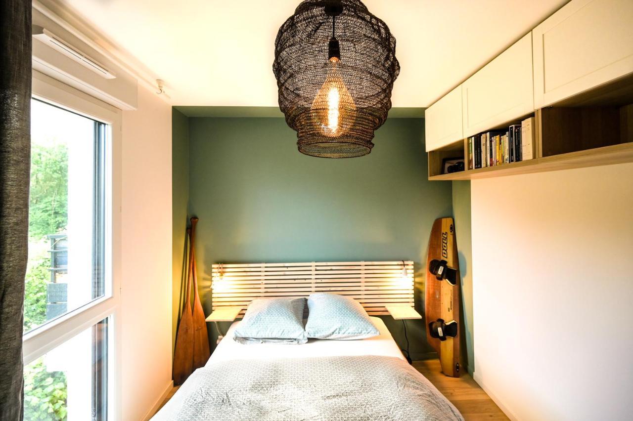 L'Olympique: Appartement Cosy, Vue Canal Grande Terrasse Et Parking Vaires-sur-Marne 外观 照片